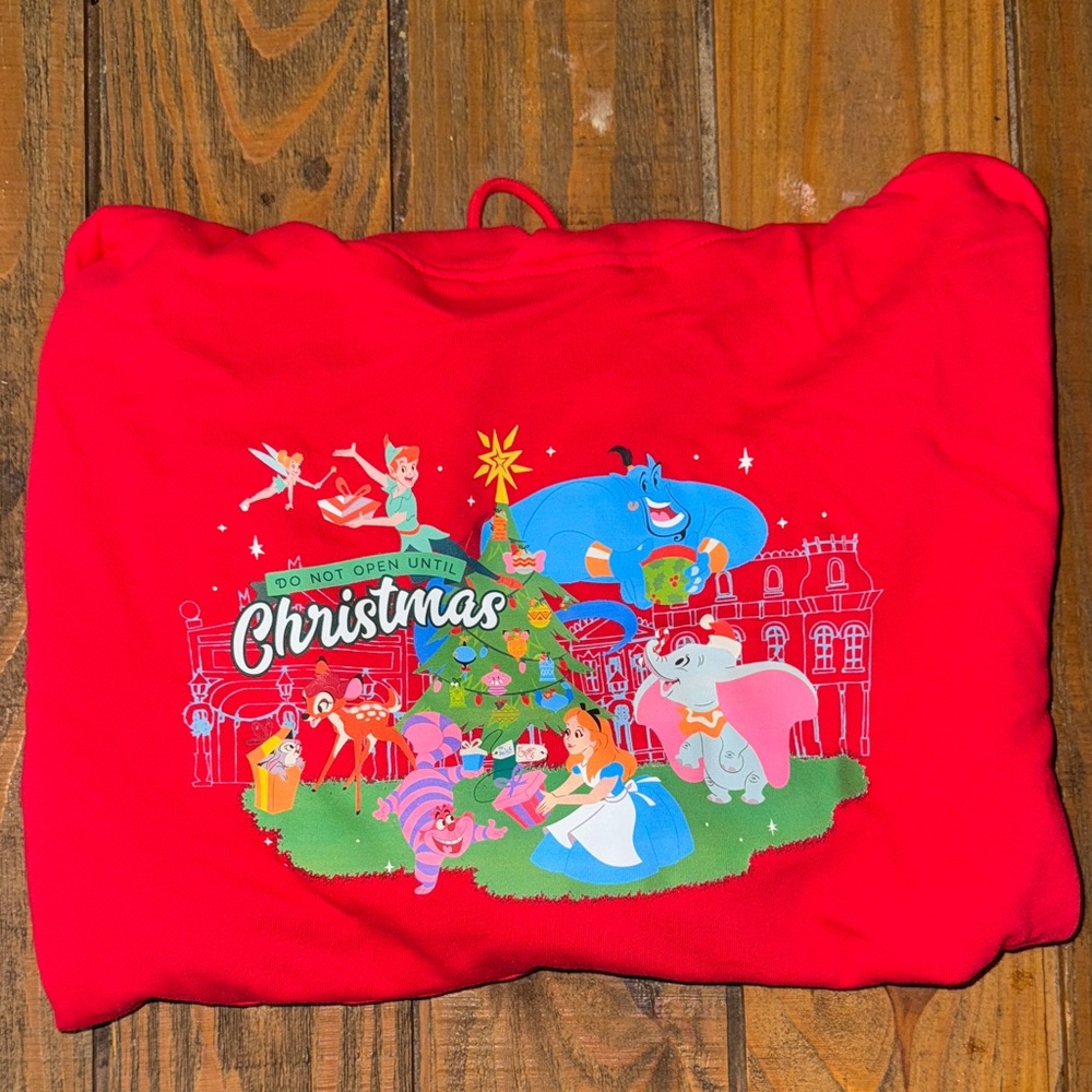 Disney Christmas Sweatshirt NEW SIZE SMALL!! ADORABLE